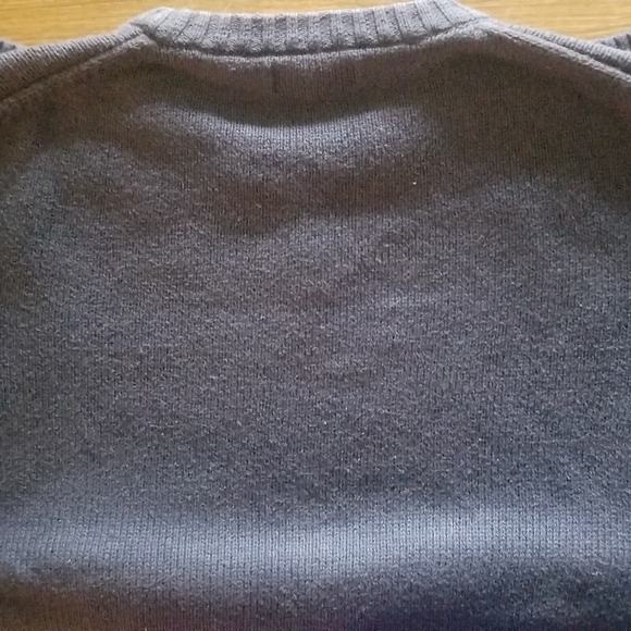 Sweater, Croft & Barrow, like new, worn once, dark blue - Picture 5 of 6